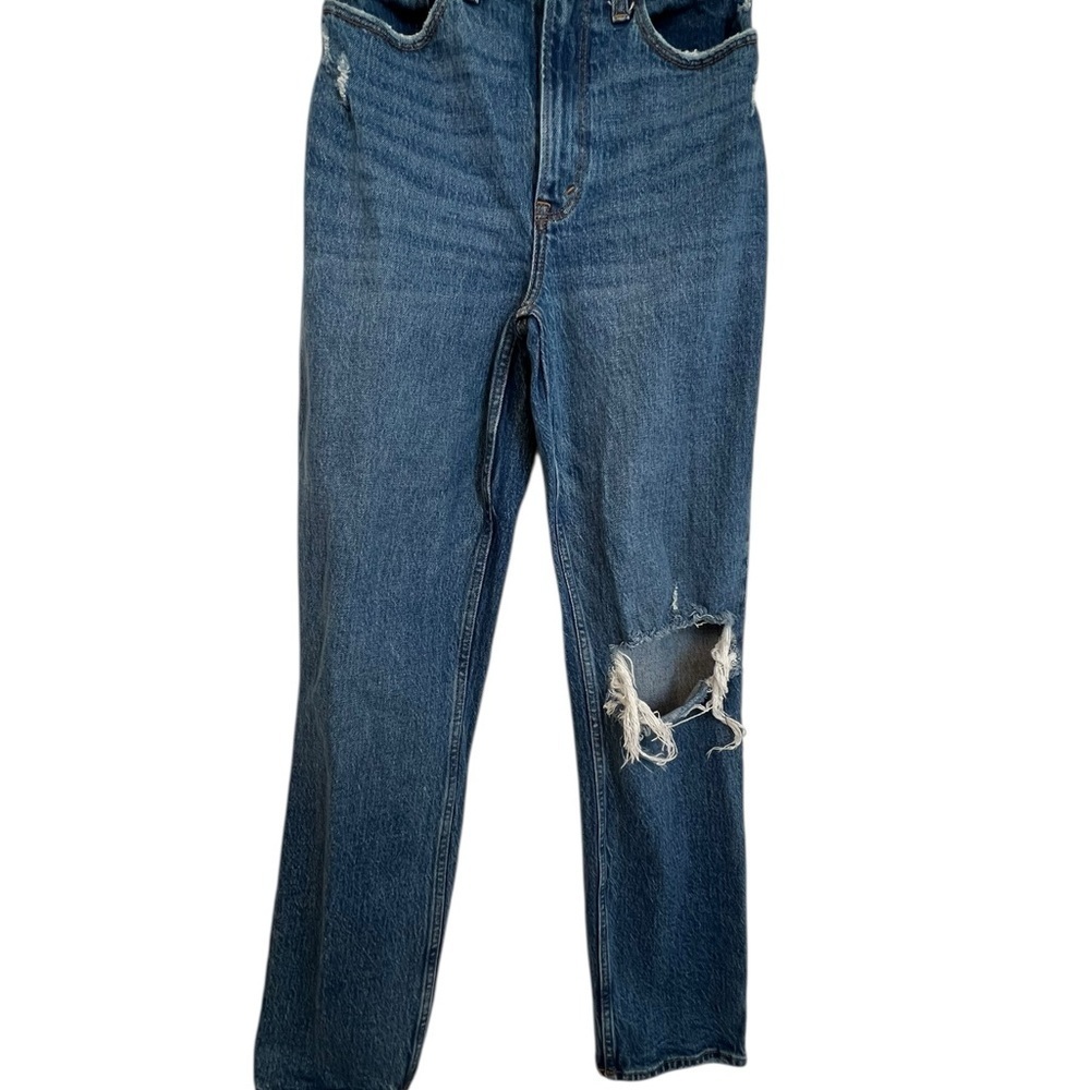 Abercrombie & Fitch The 90s Straight Jean Ultra High Rise Jeans Size 25/0R - Picture 2 of 5